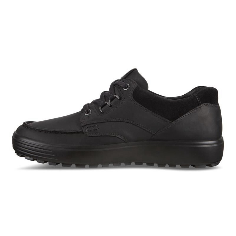 ECCO Mens Sneakers Black - Soft 7 Tred - ZYS-049615